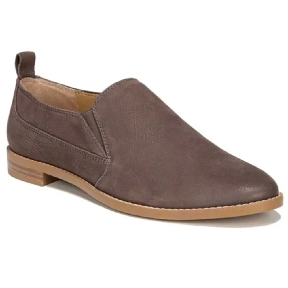 Franco Sarto Harnett Loafers Brown Leather Slip-On Shoes